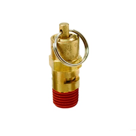 Hi-Temp Rated Safety Valve,1/4M,NPT,145